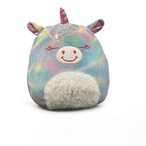 Squishmallows Esmeralda Tie Dye Rainbow Spring Unicorn